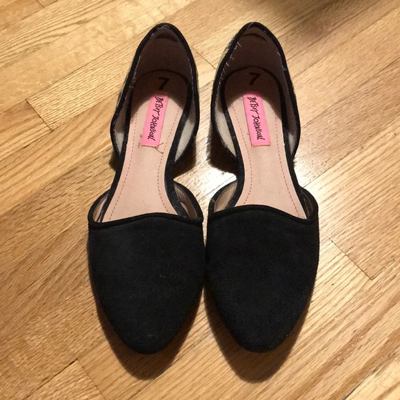 LAST CHANCE Betsey Johnson ballet flats leopard size 7 - Picture 2 of 6